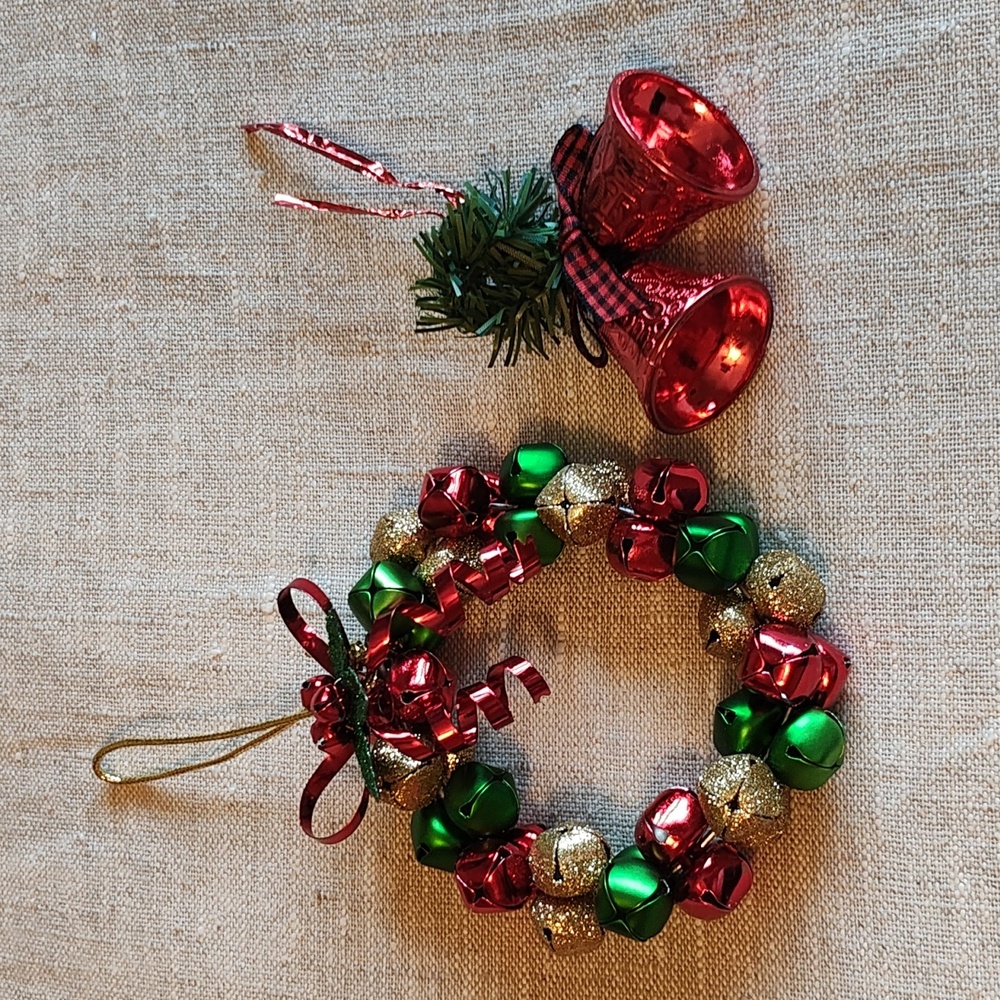 2-SET CHRISTMAS ORNAMENTS